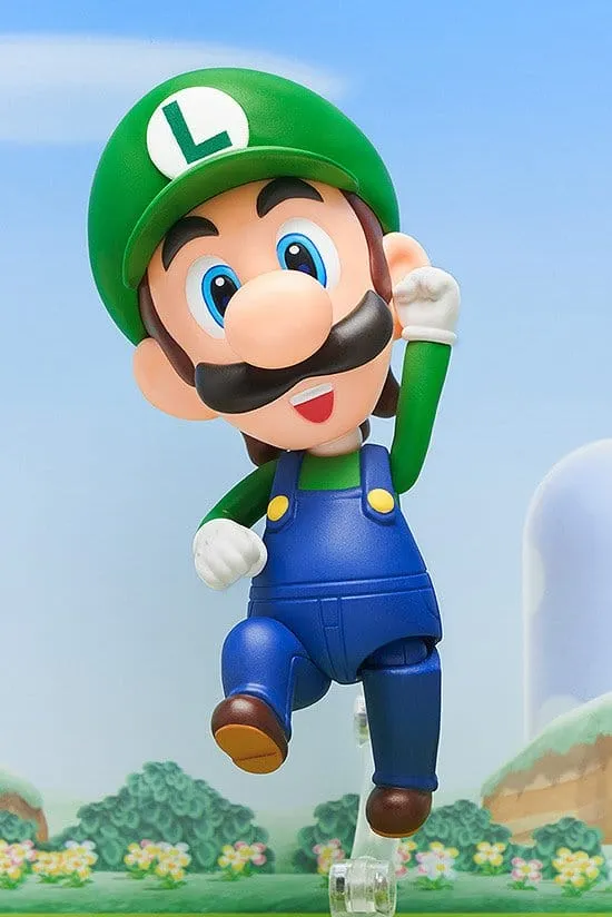 Super Mario Nendoroid Action Figure Luigi 10cm